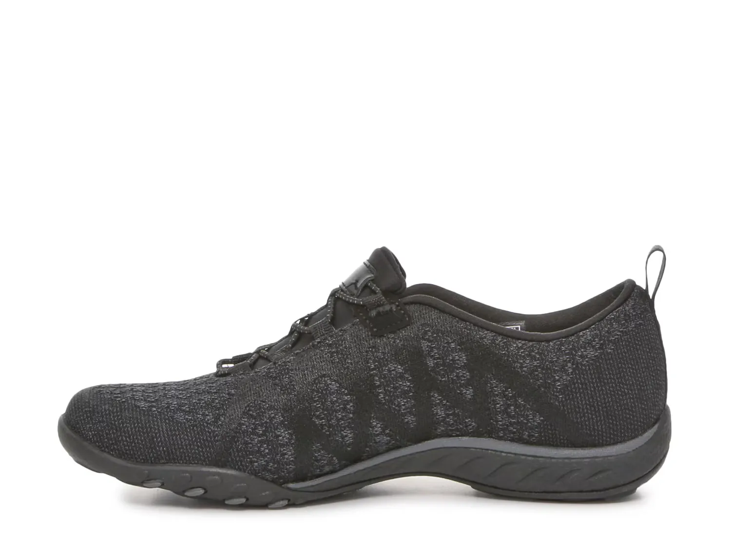 Кроссовки Breathe Easy Infi-Knity Slip-On Sneaker Skechers, черный — фото 3