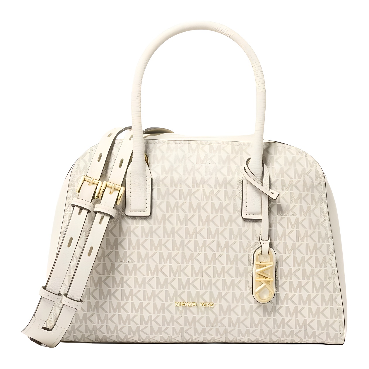 

MICHAEL KORS Женская сумка через плечо из искусственной и натуральной кожи среднего размера ванильно-белого и молочно-белого цветов