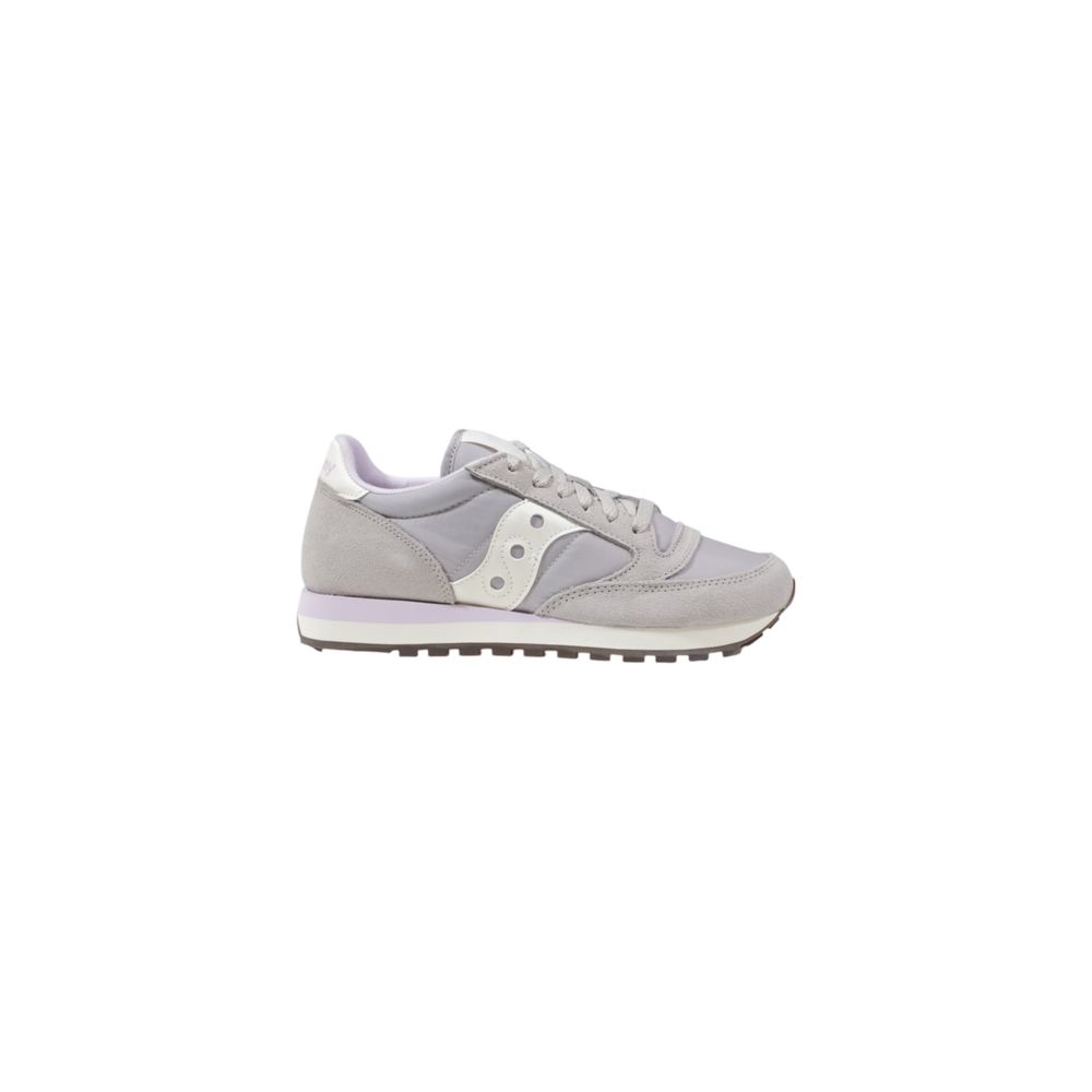 

Серые замшевые кожаные кроссовки Saucony
