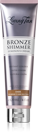 

Крем для автозагара Loving Tan Bronze Shimmer, Dark 120 ml