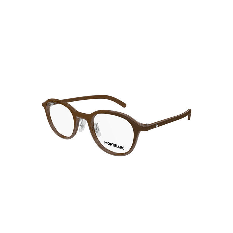 

MONTBLANC Оправы для очков круглые унисекс черные, Chocolates Brown
