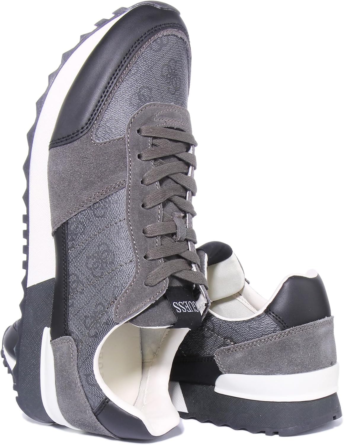 GUESS мужские гимнастические кроссовки Sneaker, Coal — фото 4