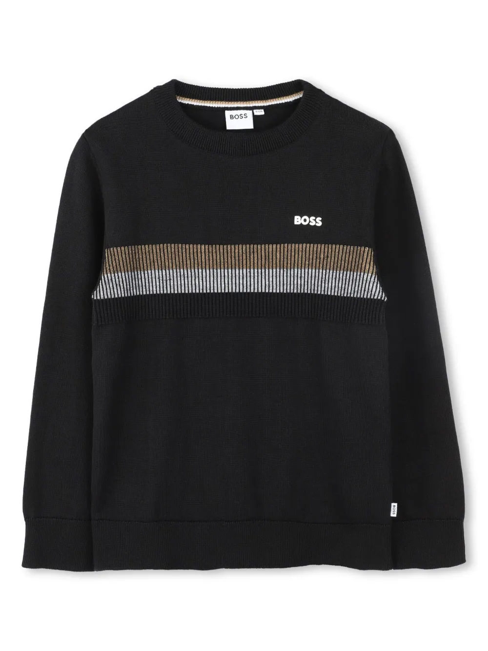 

Толстовка с логотипом BOSS Kidswear, черный