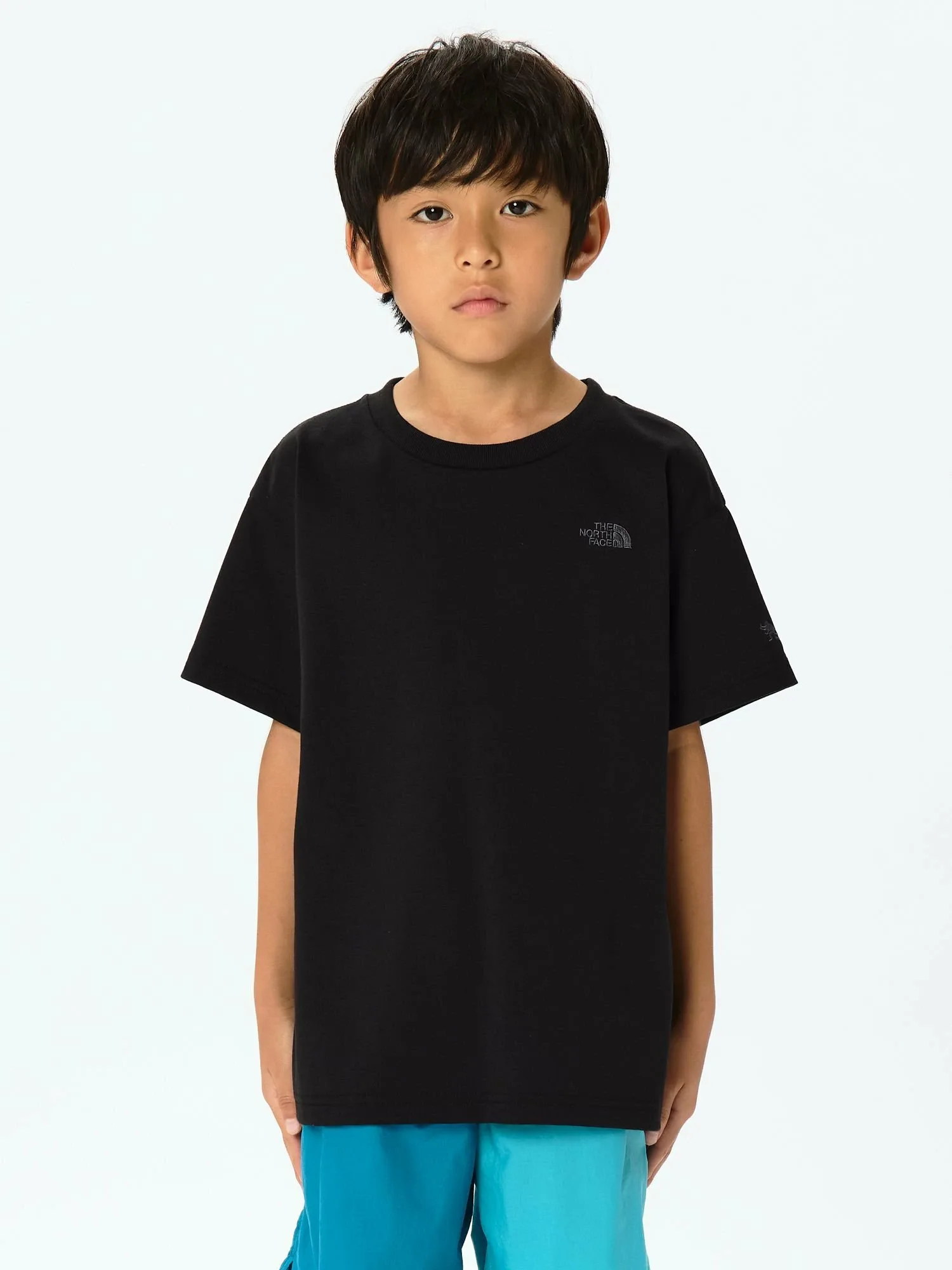 Детская футболка с коротким рукавом TNF Monkey Magic Tee The North Face, black — фото 4