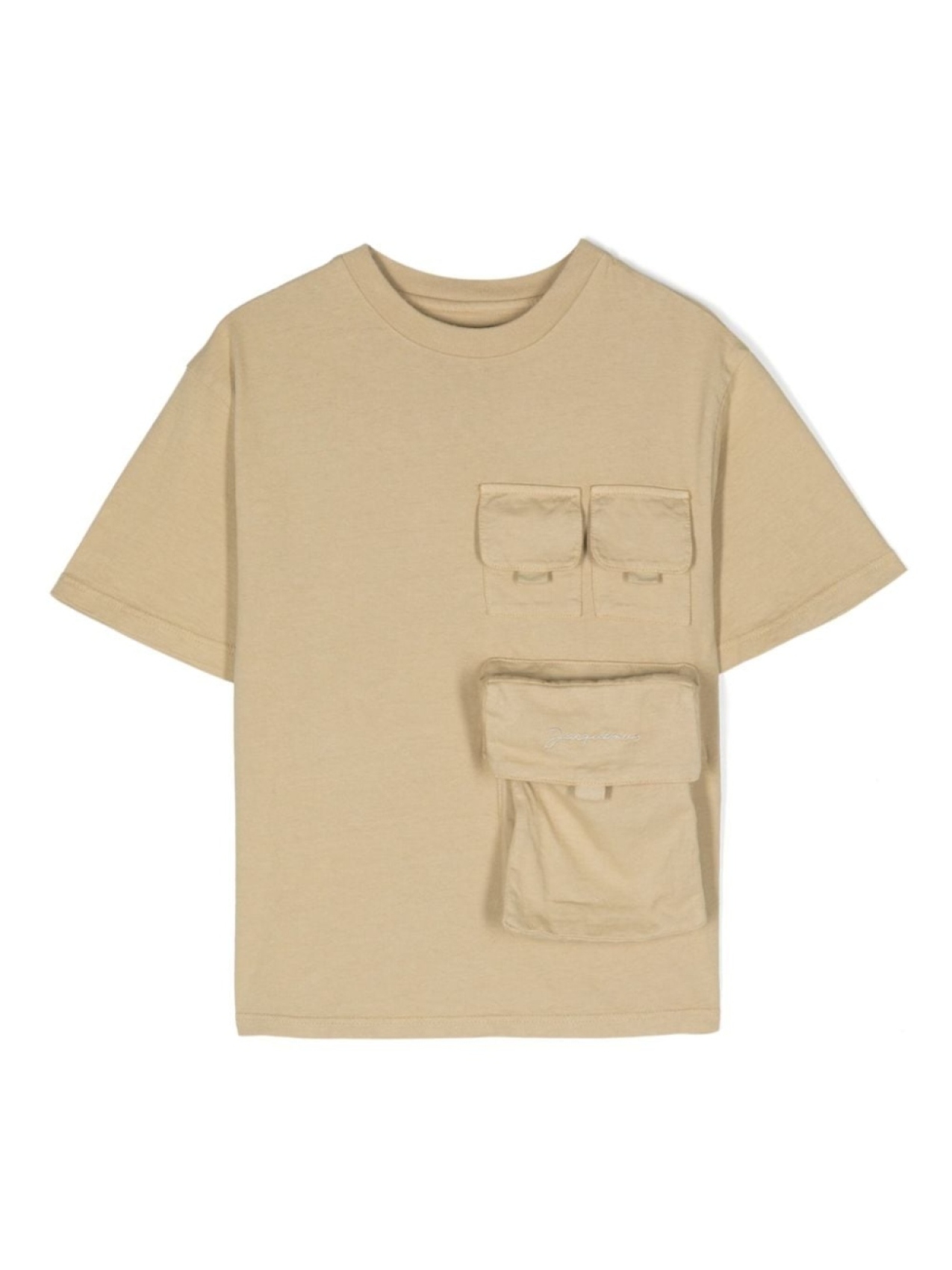 

Jacquemus футболка Le T-shirt Bolso, нейтральный цвет