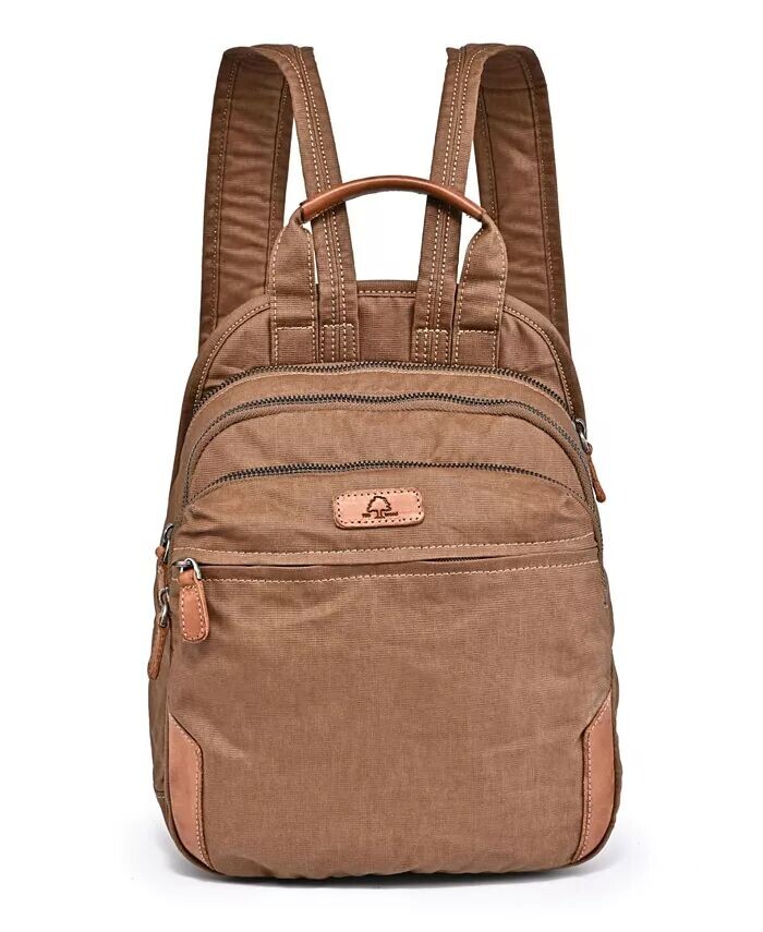 

Холщовый рюкзак Turtle Cove TSD BRAND, коричневый