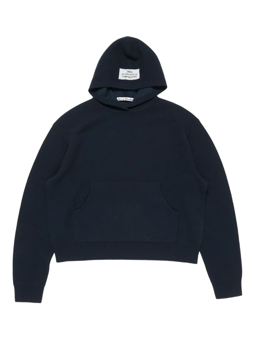 

Свитер с капюшоном Acne Studios, синий