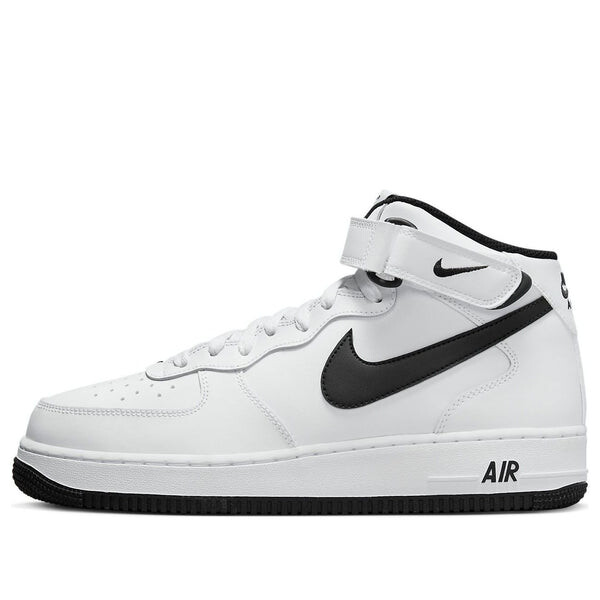 

Кроссовки air force 1 mid '07 'white black' Nike, белый