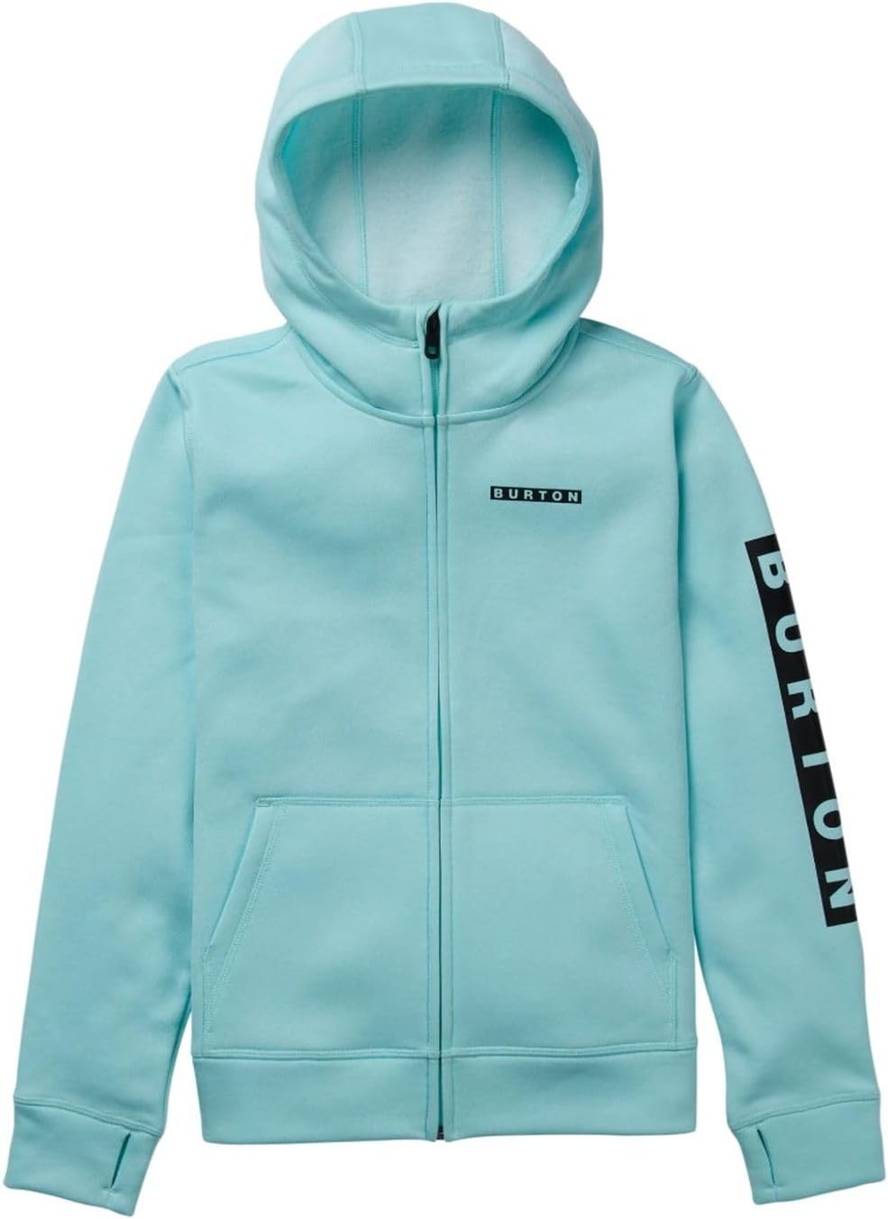 

Толстовка Burton Kids' Oak с застежкой-молнией на всю длину, Light Teal Heather