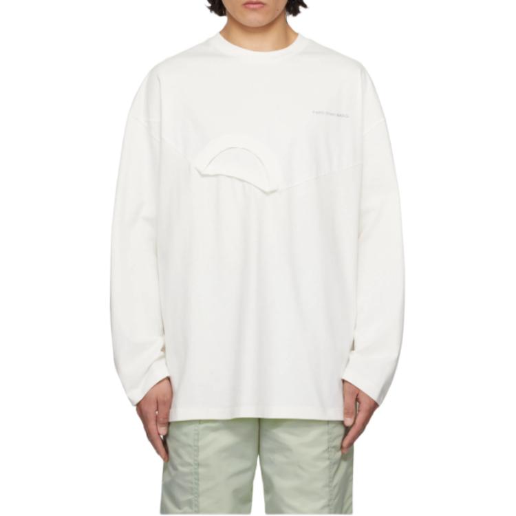 

Feng Chen Wang Мужские белые футболки с круглым вырезом, Белый, Feng Chen Wang Мужские белые футболки с круглым вырезом