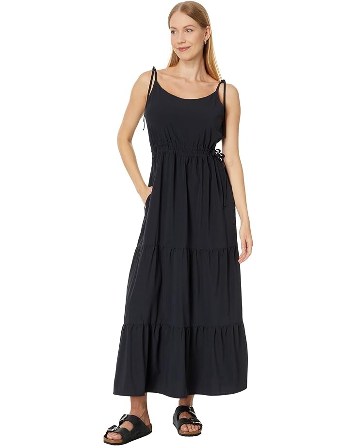 

Платье Toad&Co Sunkissed Tiered Sleeveless, черный
