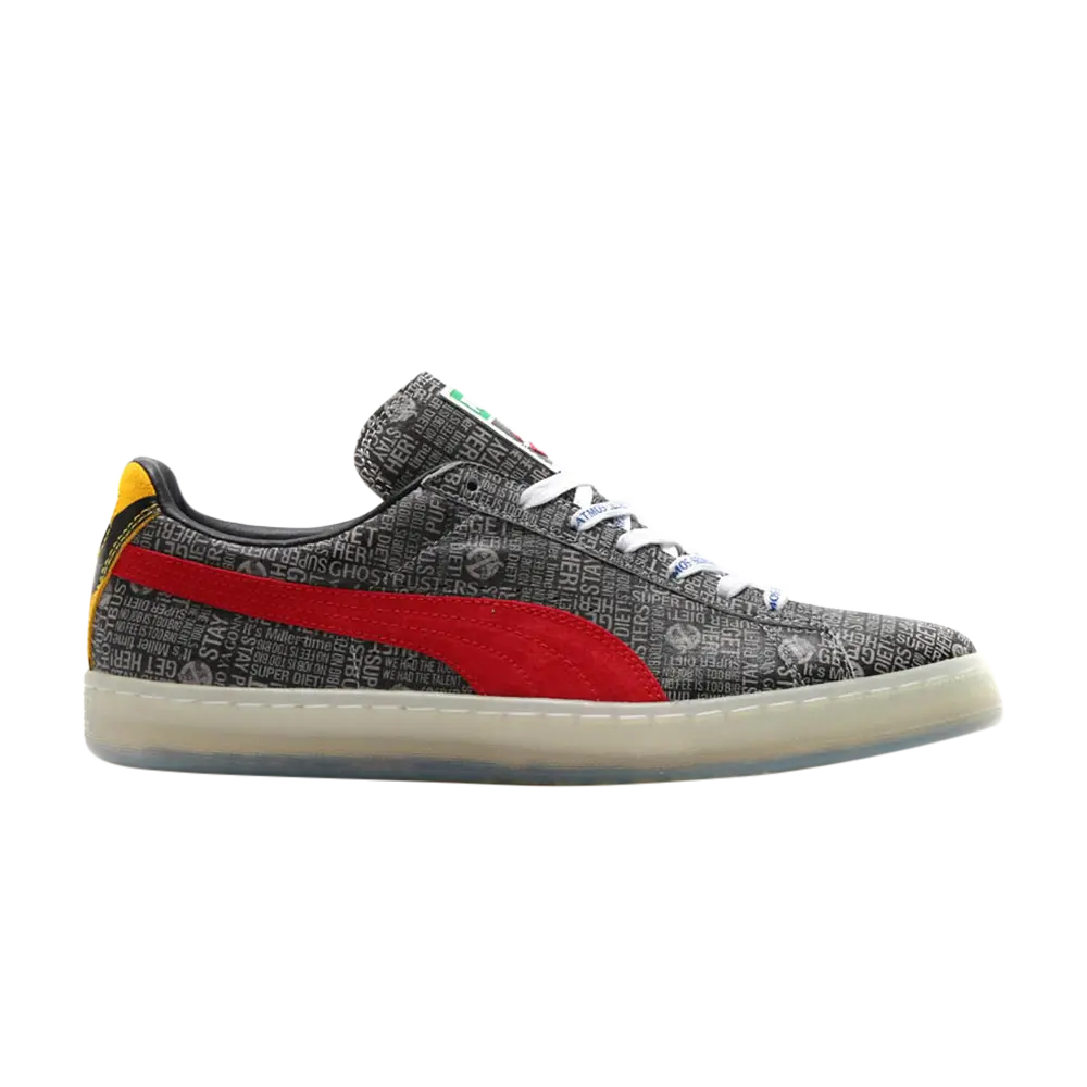 Кроссовки Atmos x Secretbase x Suede Puma, черный