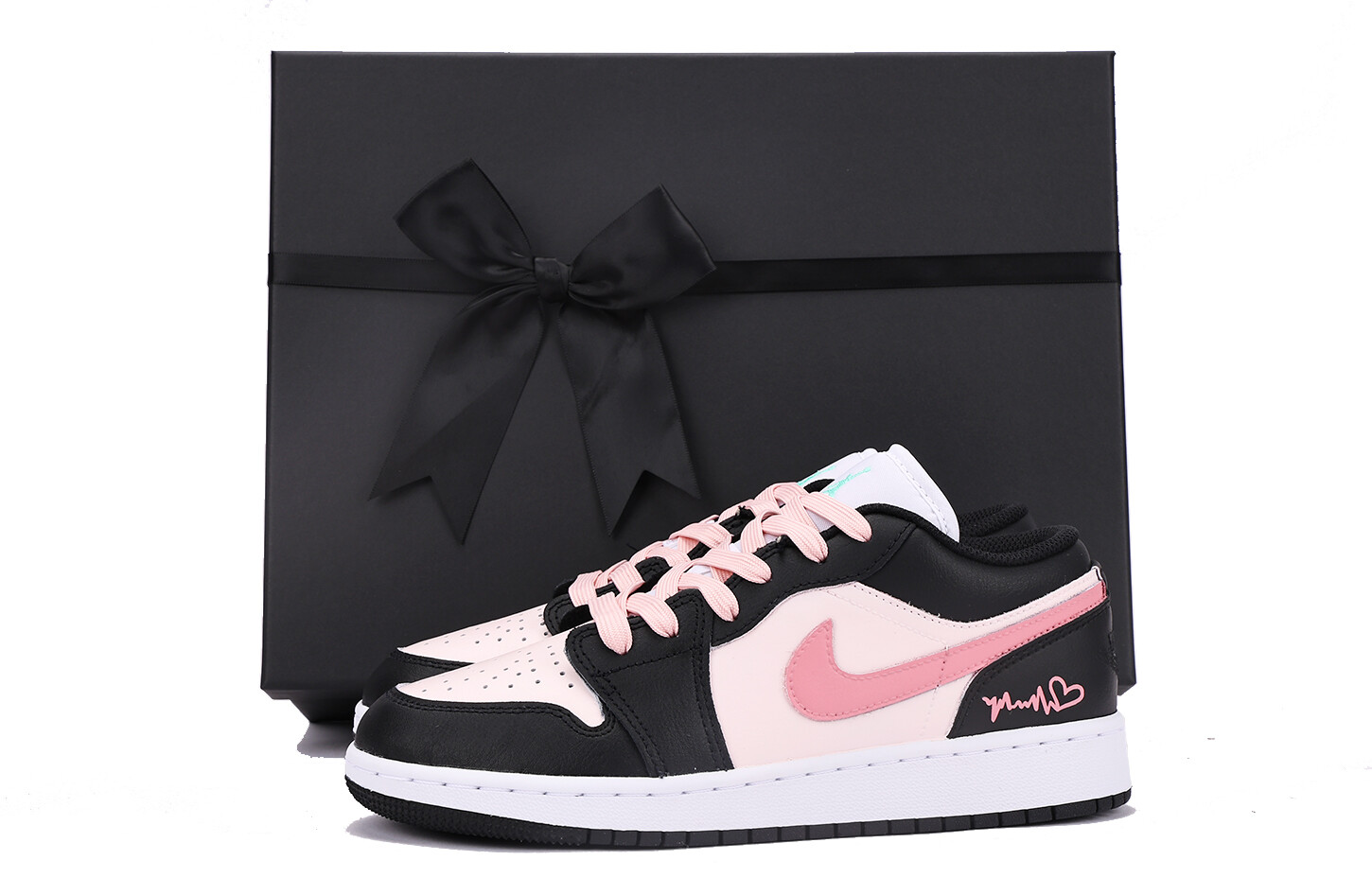 

Кроссовки Air JORDAN 1 Vintage Basketball Shoes Women's Low-Top Black Pink, Розовый, Кроссовки Air JORDAN 1 Vintage Basketball Shoes Women's Low-Top Black Pink