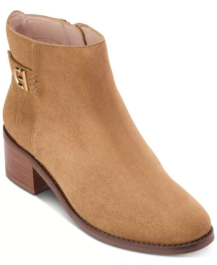 

Женские ботильоны с логотипом Holis и пряжками по бокам Cole Haan, бежевый