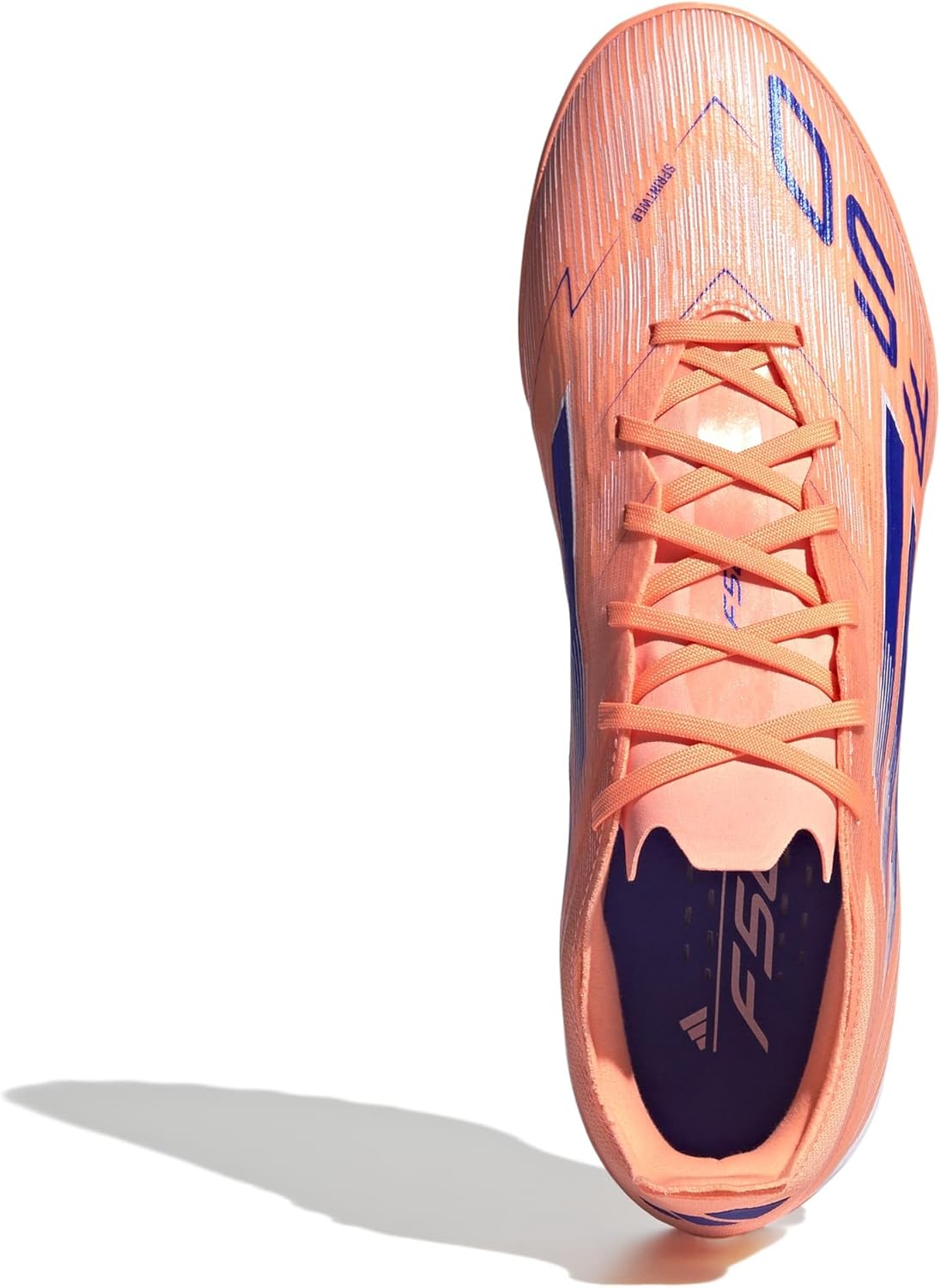 Кроссовки adidas F50 Pro Turf для взрослых, унисекс, белый/синий/оранжевый — фото 3