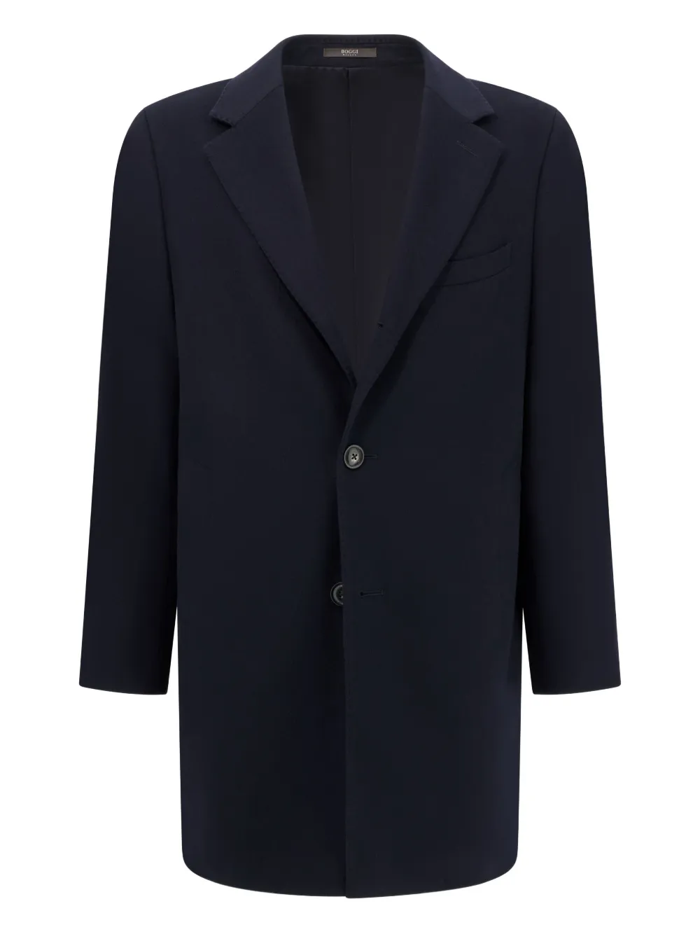 

Однобортное пальто Boggi Milano, синий