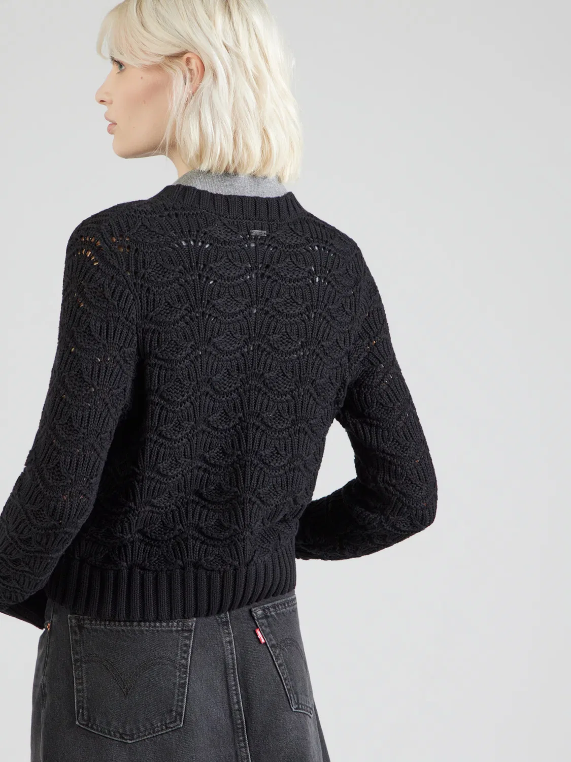 Свитер 'Hope Crochet Pullover' Levi'S , Black — фото 4
