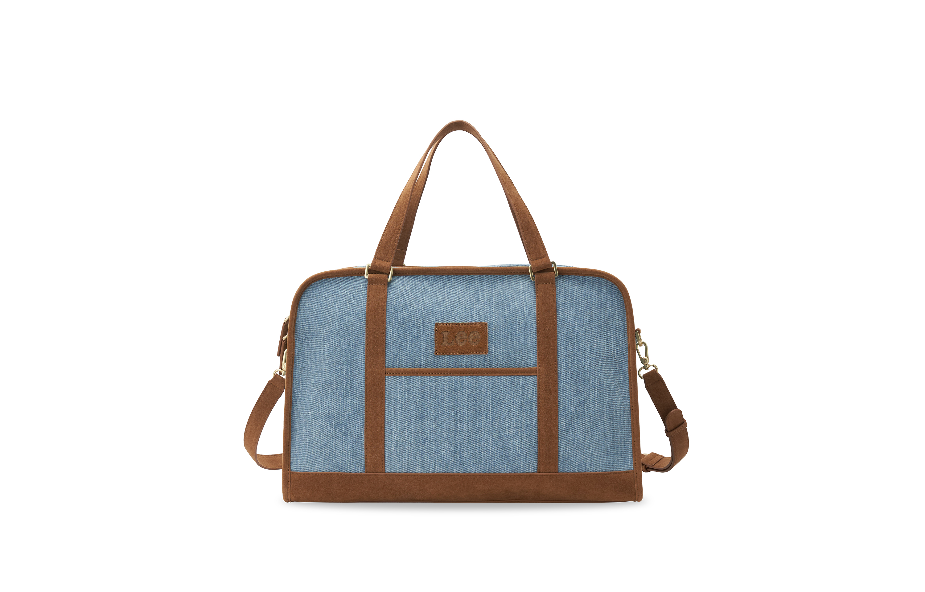 

Lee Джимсовая дорожная сумка женская коричневая, Denim & Brown