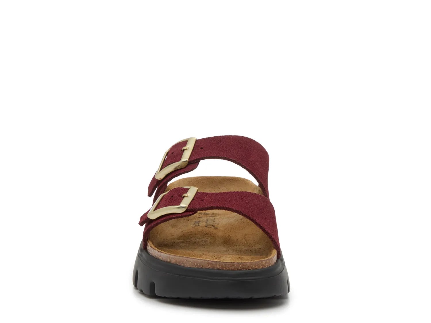 Сандалии Birkenstock Papillio by Birkenstock Arizona Platform Slide Sandal - Women's, бургундия — фото 2