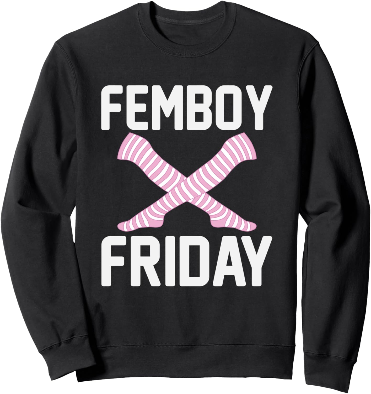 

Толстовка в стиле Фембой Пятница для кроссдрессинга и сисси, черная Aesthetic Femboy Clothing & Crossdressing Clothes