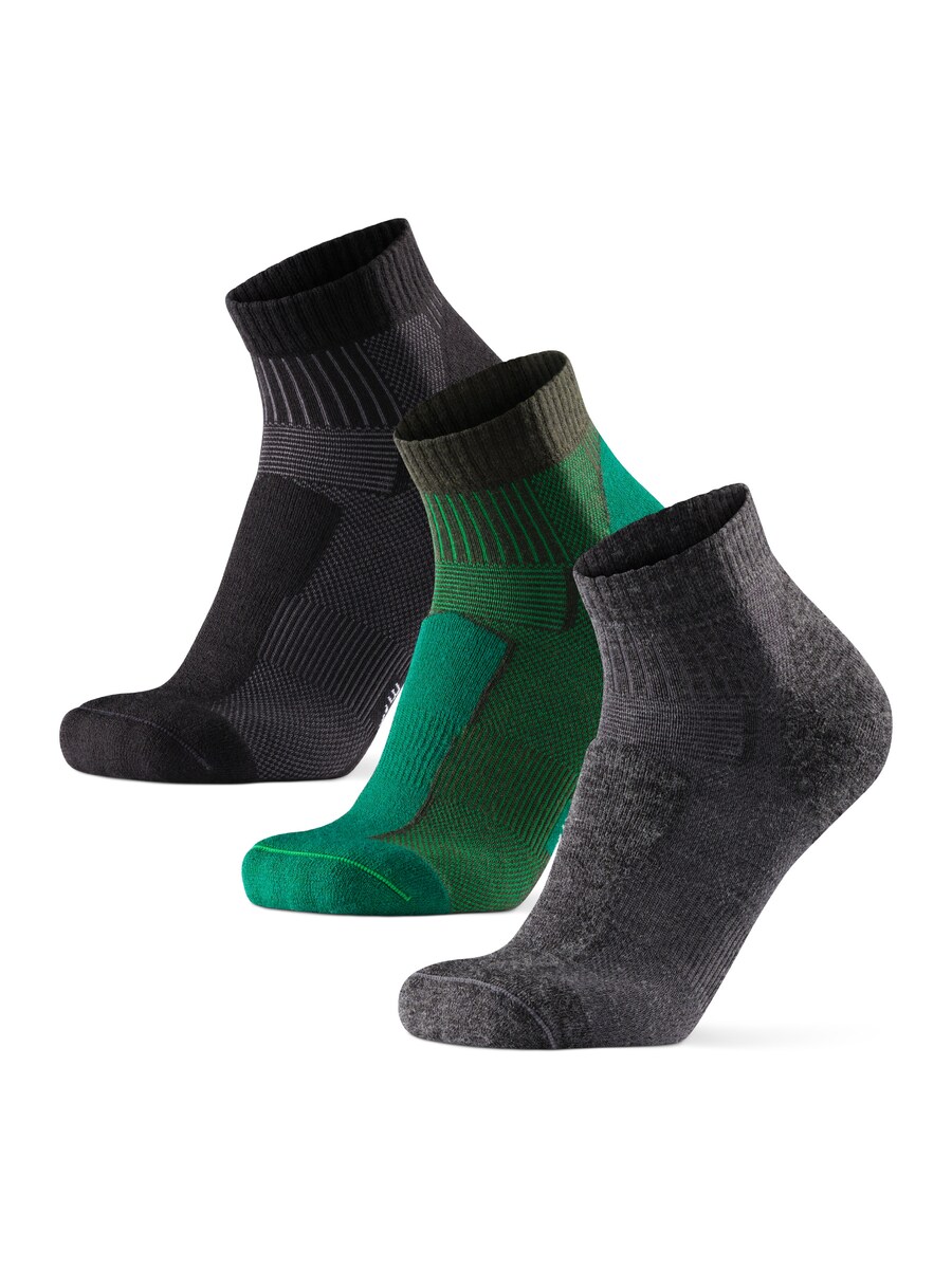 

Носки DANISH ENDURANCE Merino Hiking Low, цвет Grey/Green