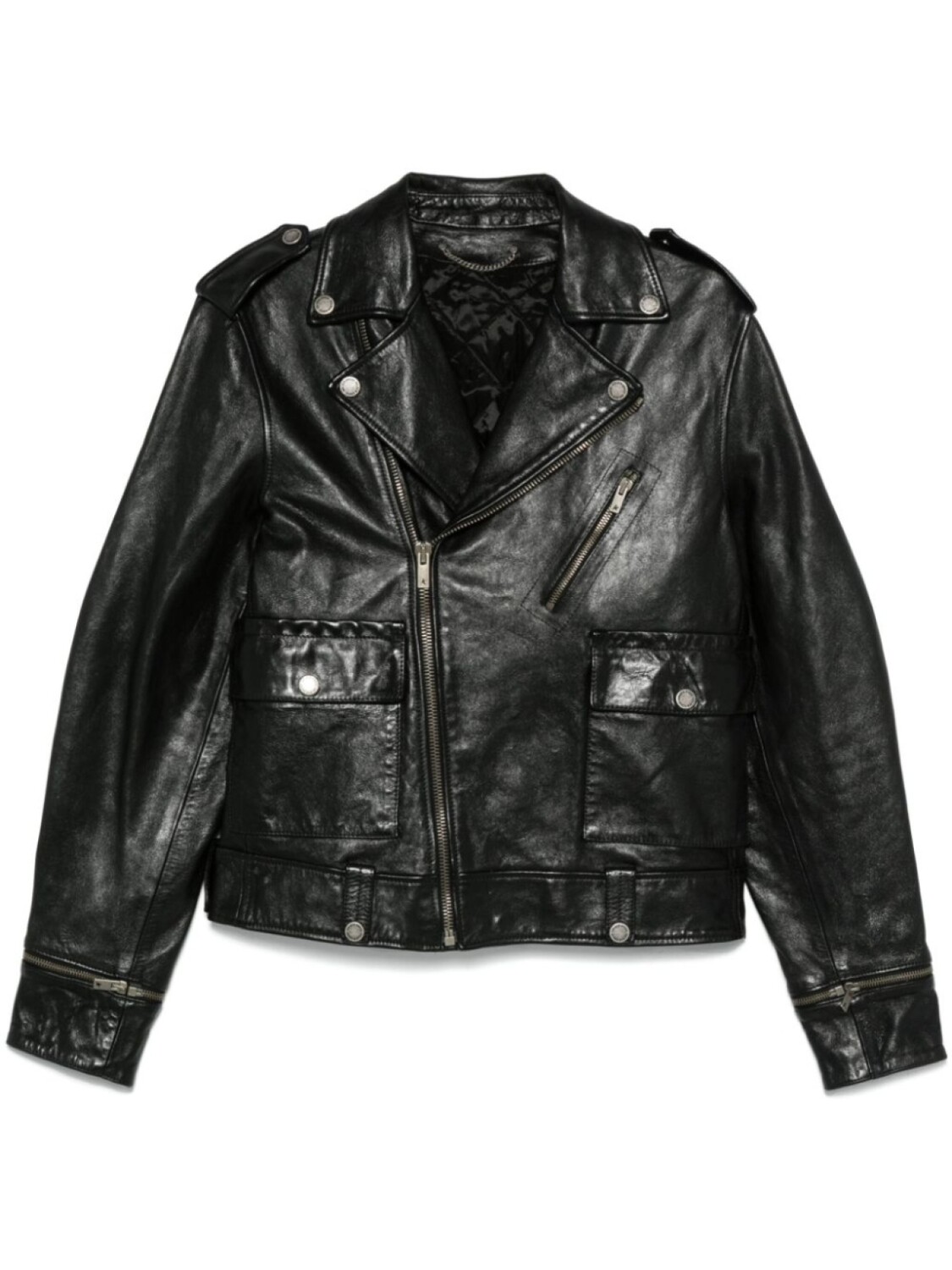 

Golden Goose куртка Norwood Chiodo, черный