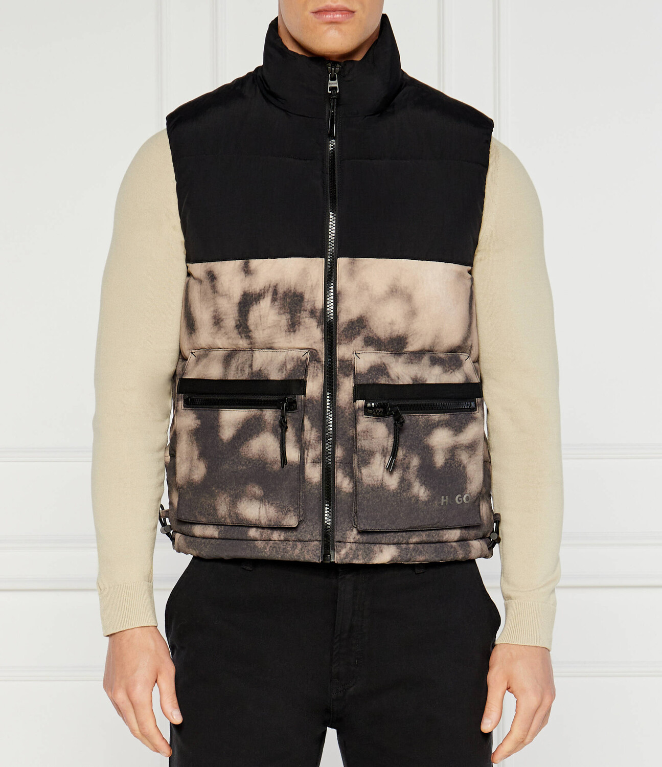 

Куртка HUGO Regular Fit, бежевый