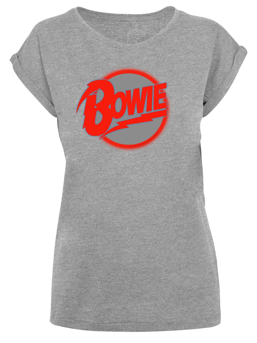 

Рубашка F4NT4STIC David Bowie Diamond Dogs, цвет Grey/mottled grey