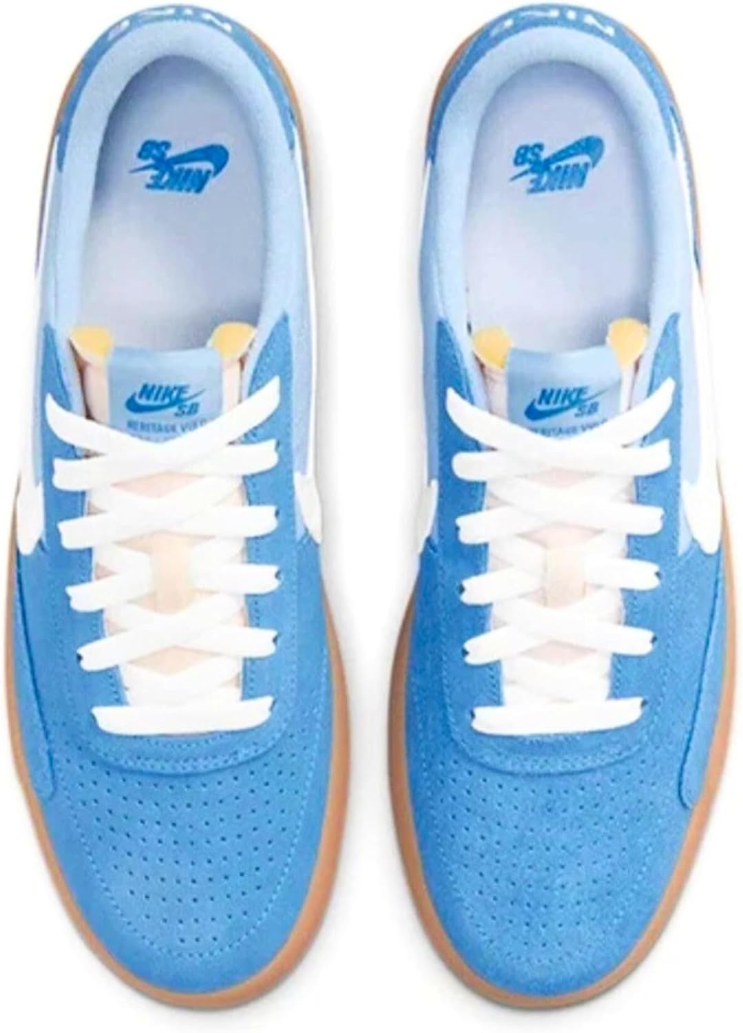 Кроссовки Nike SB Heritage Vulc для мужчин CD5010, белый/синий — фото 4