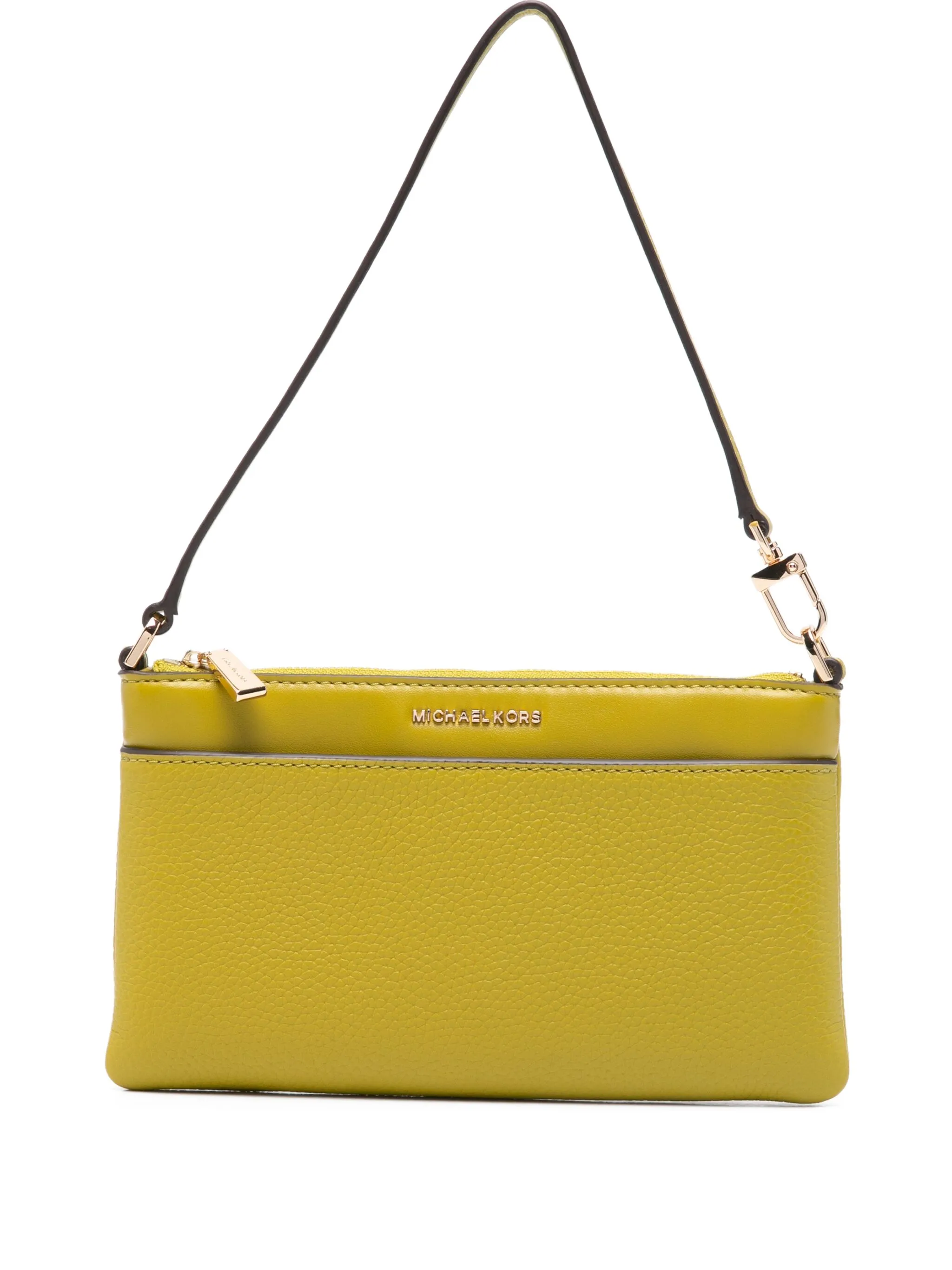 

Сумка на плечо с застежкой на молнии Michael Kors, желтый