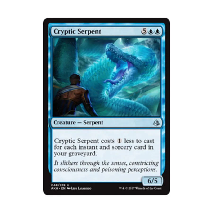 

CCG Таинственный змей (U), MTG - Amonkhet