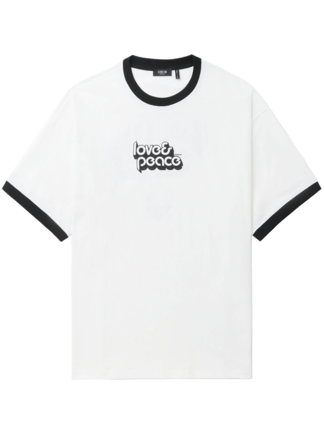 

Футболка с принтом FIVE CM, белый