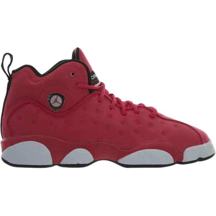 Jordan Jumpman Team II Mid top детские баскетбольные кроссовки Red для подростков — фото 3