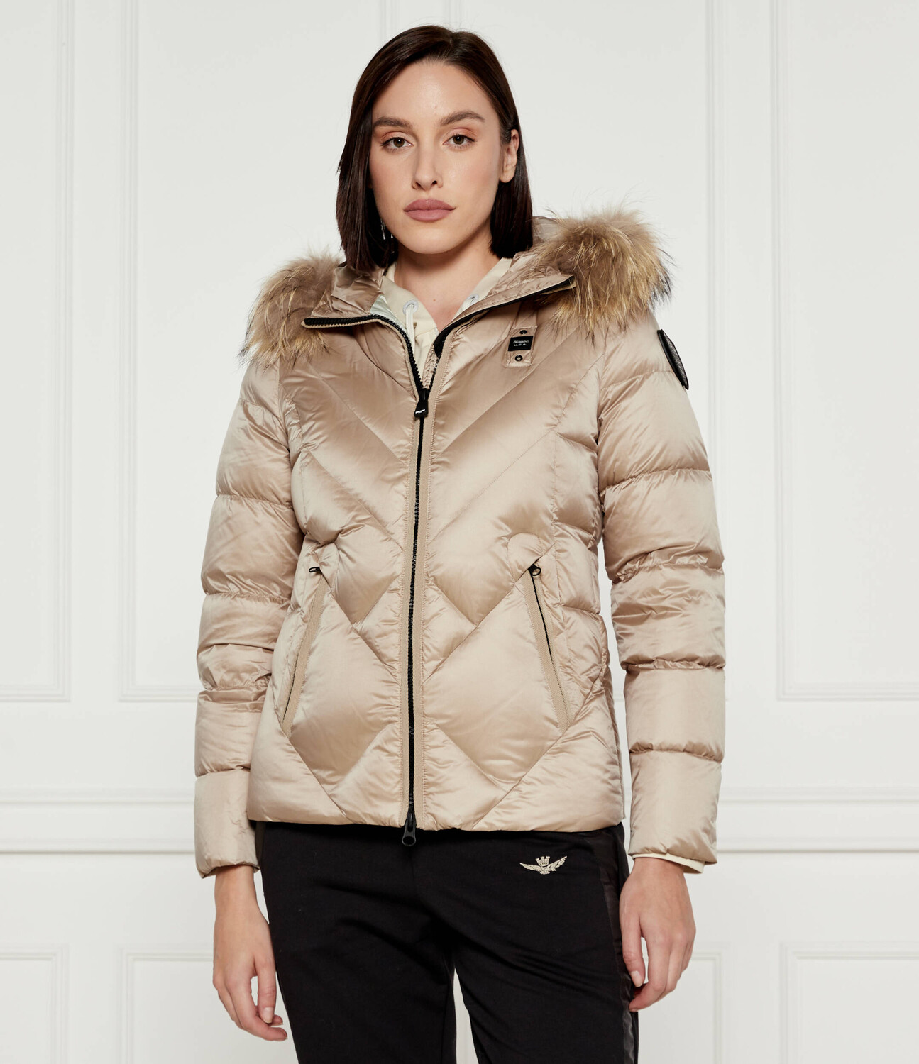

Куртка BLAUER ALICIA Regular Fit, бежевый