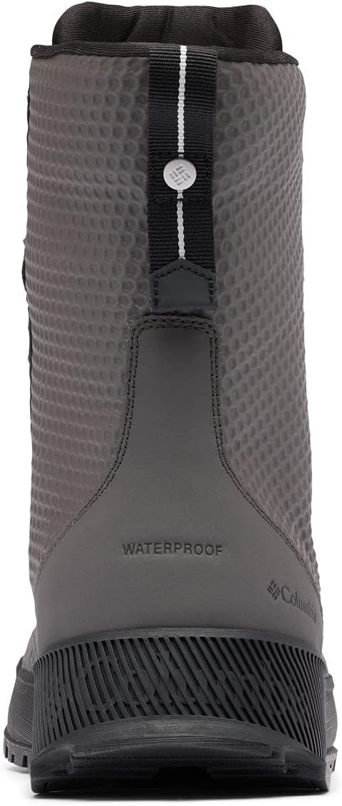 Мужские водонепроницаемые походные ботинки Columbia Crestwood Mid, темно-серый/черный — фото 4