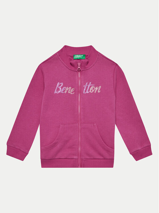 

Толстовка regular fit United Colors Of Benetton, розовый
