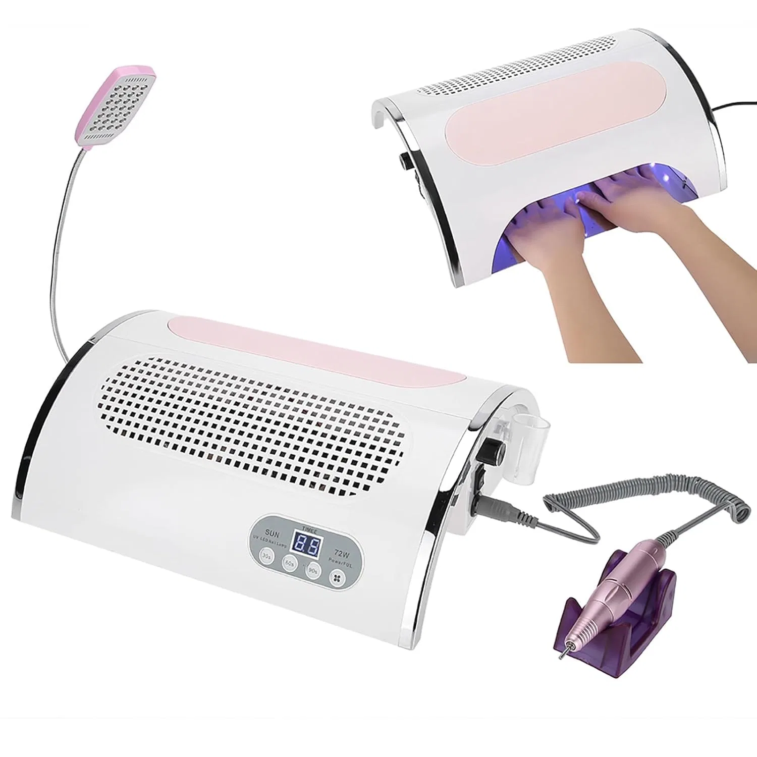 Многофункциональный аппарат для маникюра 3 в 1 от 3-in-1 Nail Dryer Yuyte, 01