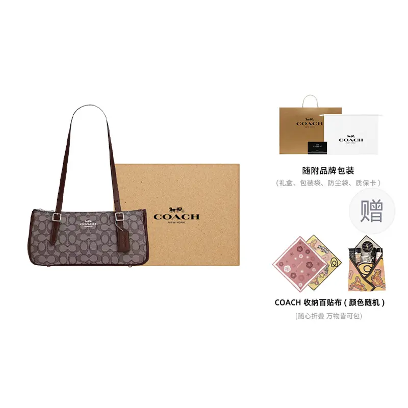 

COACH Кожаная сумка для боулинга