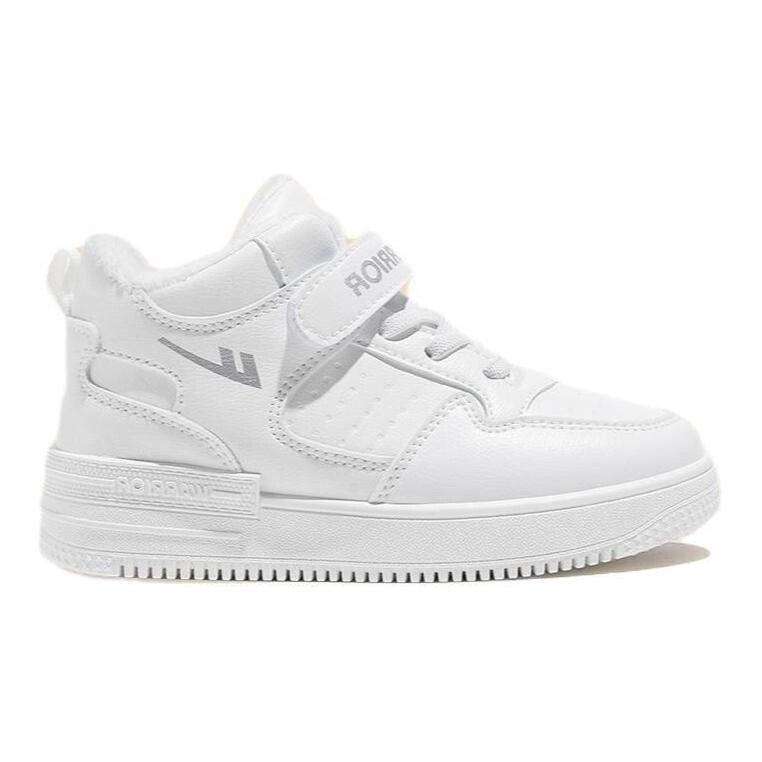 Кроссовки WARRIOR Kids Skateboarding Shoes Kids High-top, белый — фото 2