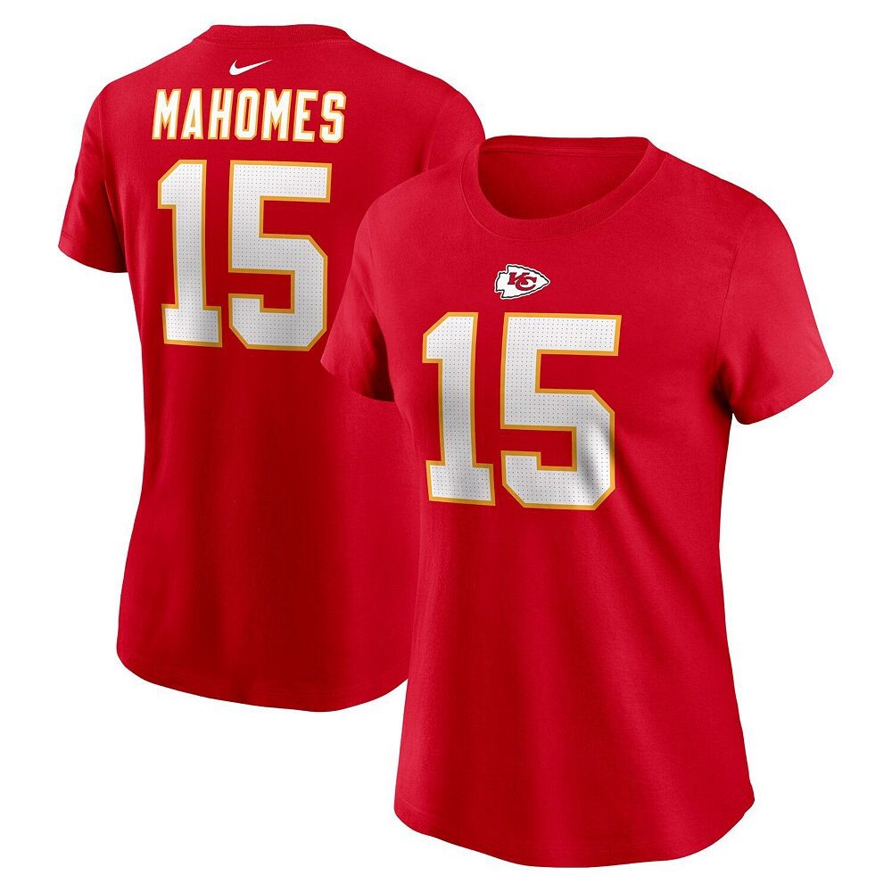 Женская красная футболка Nike Патрик Махоумс с именем и номером игрока Kansas City Chiefs, цвет Chf Red — фото 2