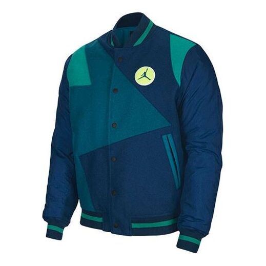 

Куртка mens dna casual baseball jacket blue Air Jordan, синий