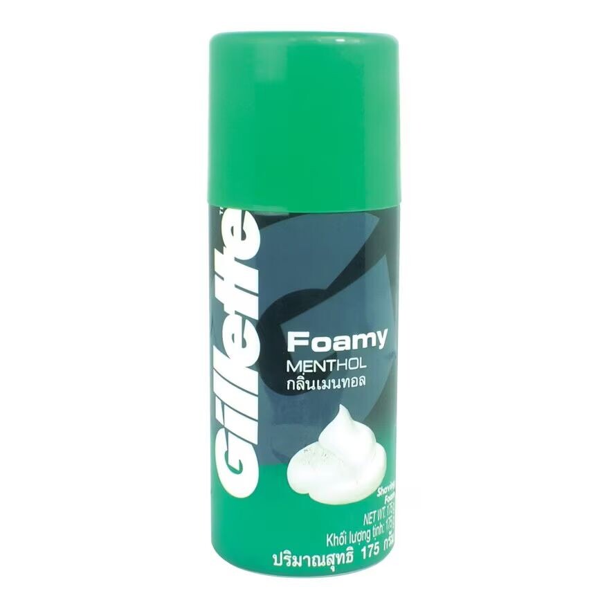 

Gillette Пенистый ментол 175 г, Blue