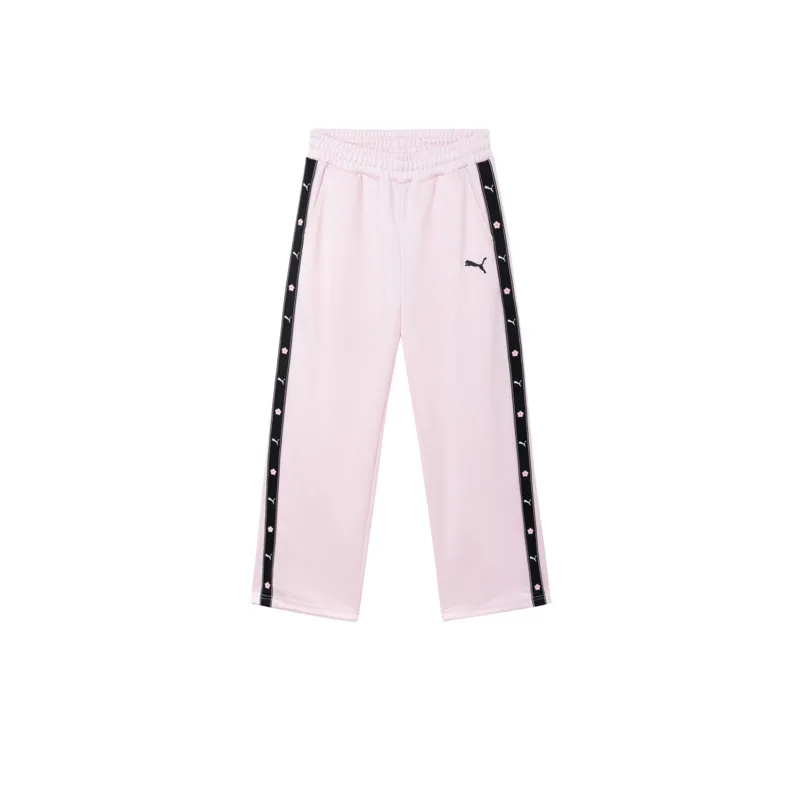 Детские вязаные спортивные брюки Moderate PUMA, розовый 60001