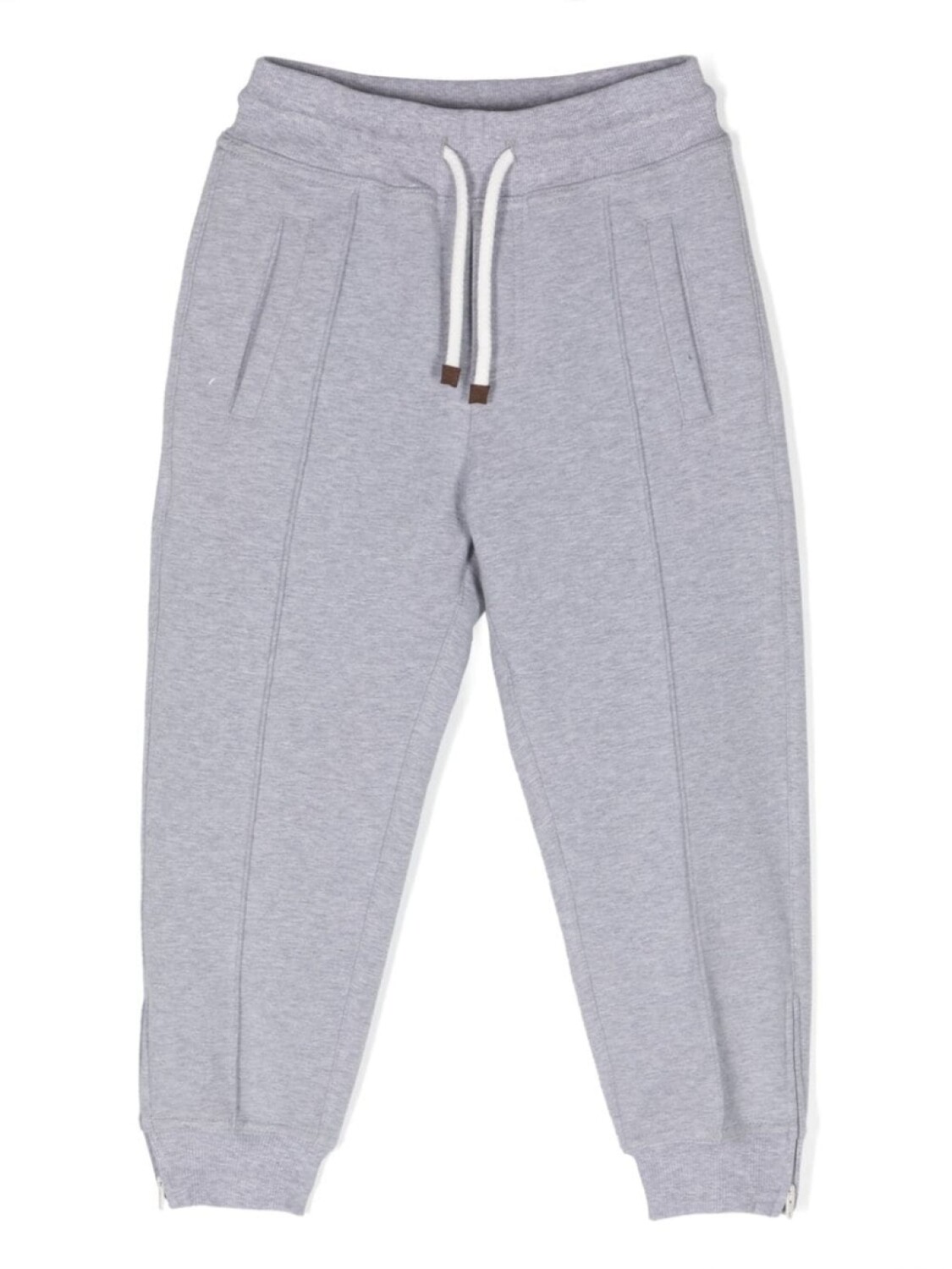 

Brunello Cucinelli Kids спортивные брюки, серый