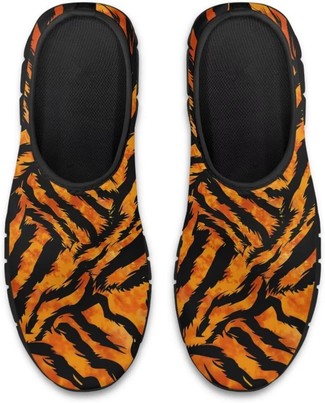 Кроссовки-лоферы с тигровым принтом, Tiger Pattern Twousenru — фото 3
