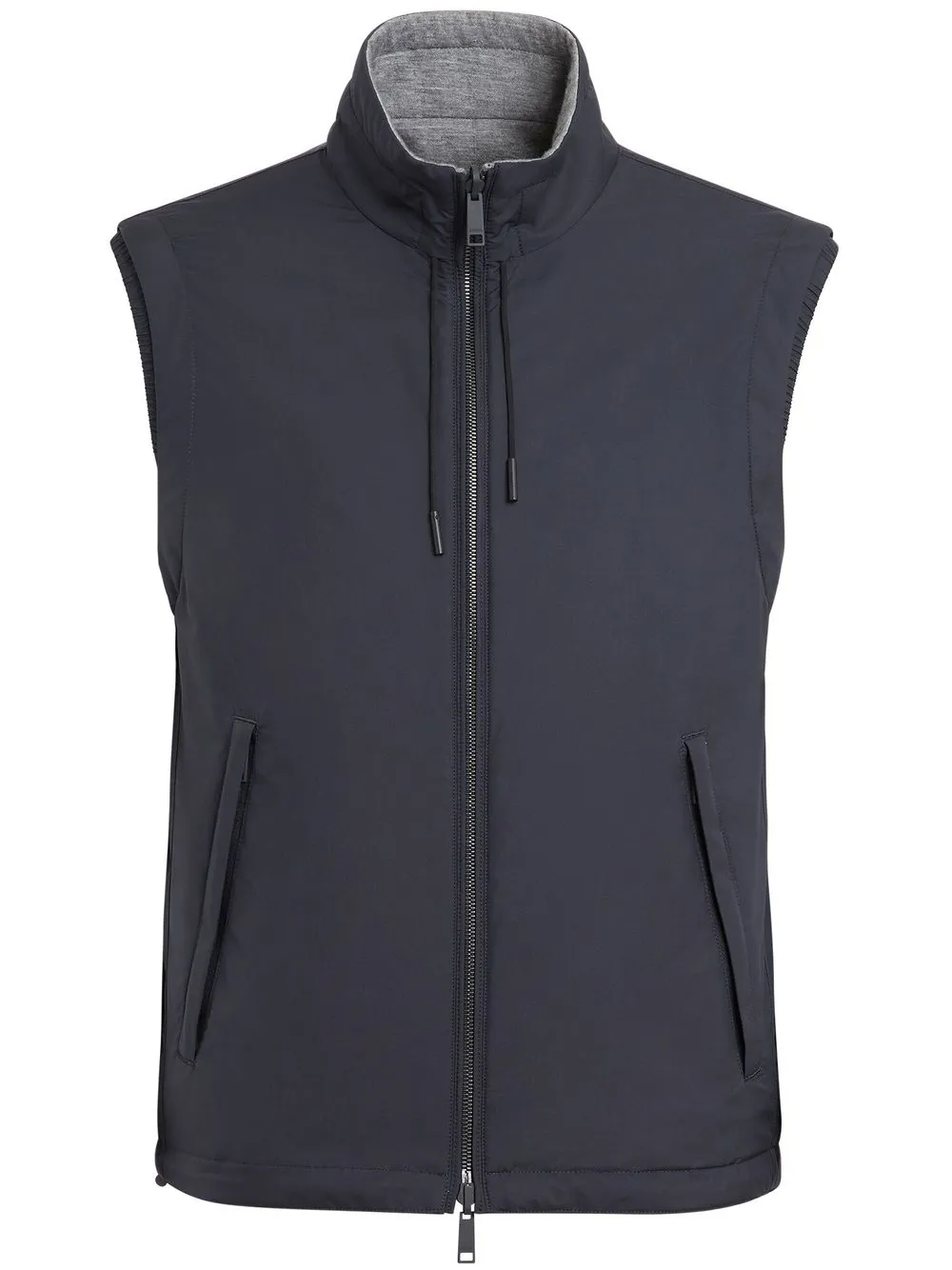 

Двусторонний жилет Zephyr Zegna, синий