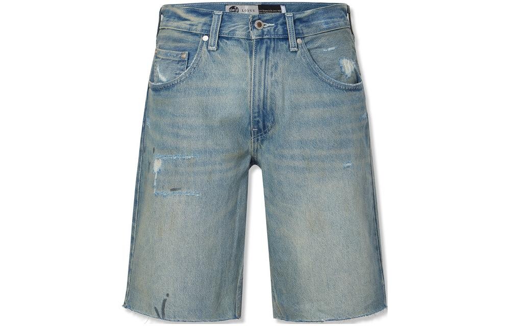 Джинсовые шорты мужские серые Levi’S, серый