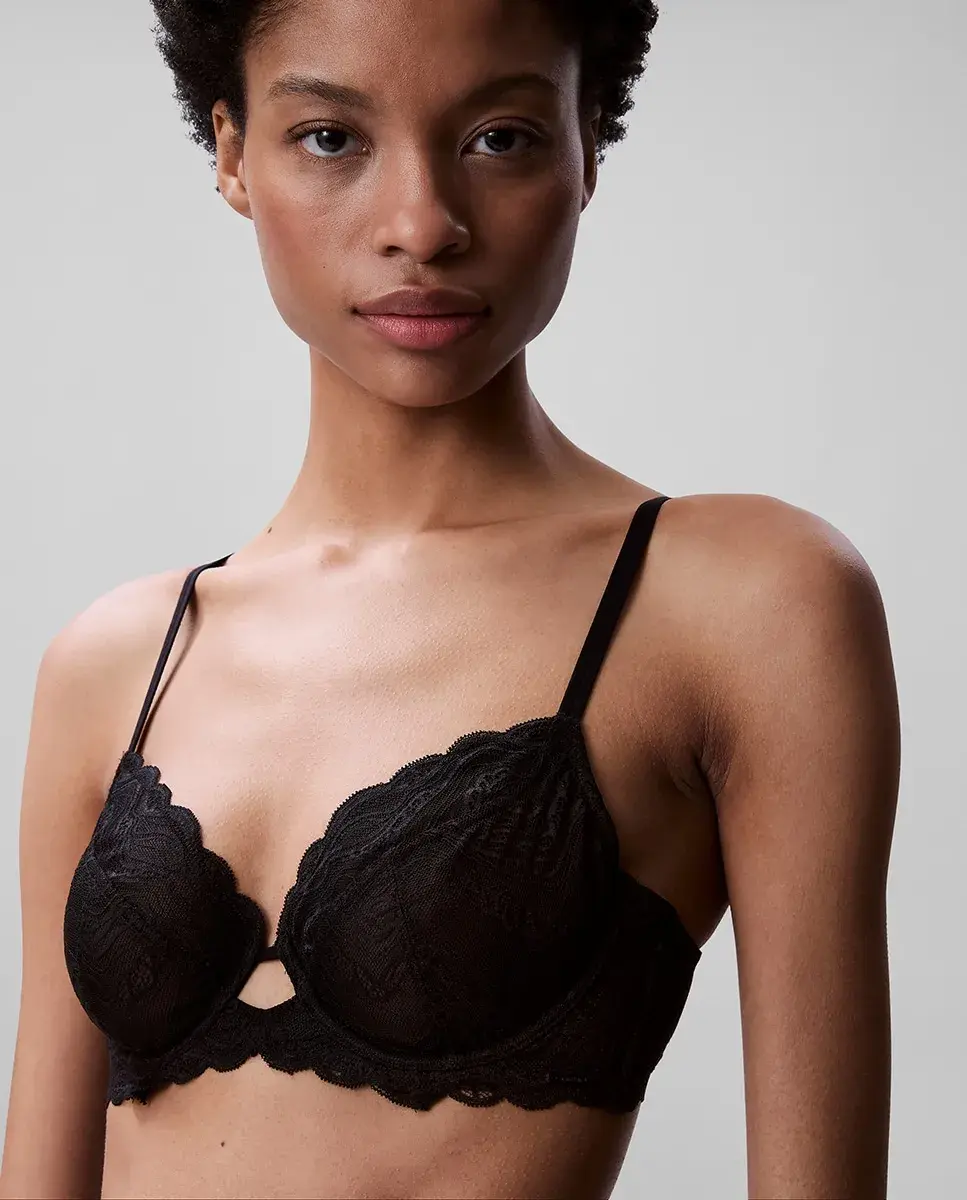 

Бюстгальтер без формовки SENSUAL STRETCH LACE Calvin Klein, черный