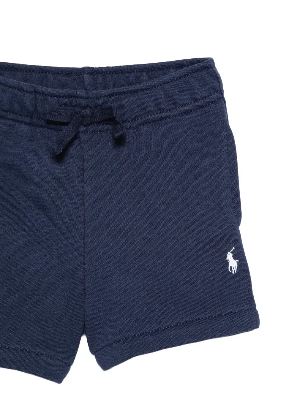 Шорты с вышитым логотипом Polo Ralph Lauren Kids, синий — фото 3