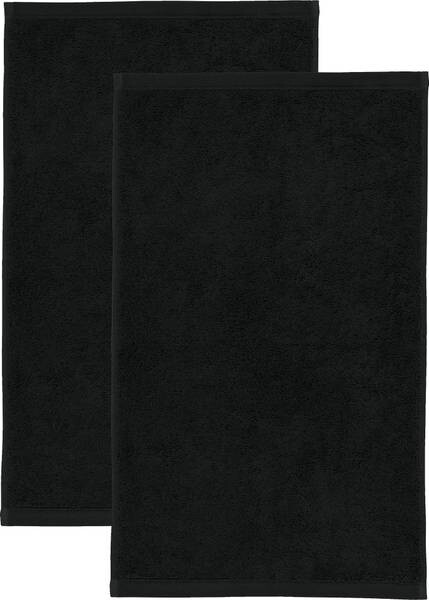 

Гостевое полотенце Erwin Müller 2er-Pack 155414, 30x1x50 см, черный